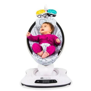 4Moms ljuljaška za bebe Mamaroo 4.0 plush silver-1 4Moms ljuljaška za bebe Mamaroo 4.0 plush silver-1