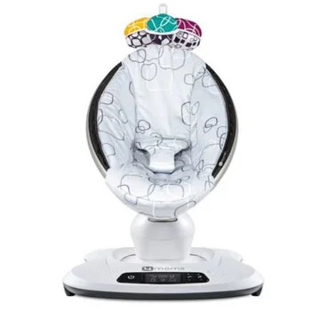 4Moms ljuljaška za bebe Mamaroo 4.0 plush silver-2 4Moms ljuljaška za bebe Mamaroo 4.0 plush silver-2