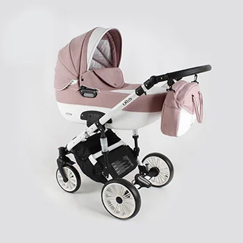 Adbor Ottis kolica za bebe beli ram set 2u1 Adbor Ottis kolica za bebe beli ram set 2u1