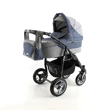 Adbor zipp kolica za bebe crni ram set 2U1 Adbor zipp kolica za bebe crni ram set 2U1