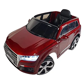 Auto na akumulator licencirani Audi Q7 model 213/1 metalik crveni-1 Auto na akumulator licencirani Audi Q7 model 213/1 metalik crveni-1