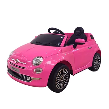 Auto na akumulator Fiat 500 model 237 roze-1 Auto na akumulator Fiat 500 model 237 roze-1