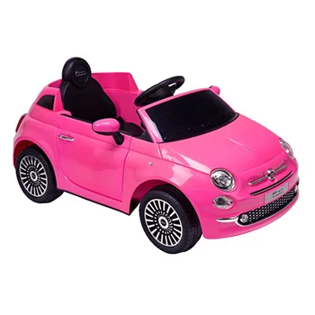 Auto na akumulator Fiat 500 model 237 roze-2 Auto na akumulator Fiat 500 model 237 roze-2