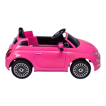 Auto na akumulator Fiat 500 model 237 roze-3 Auto na akumulator Fiat 500 model 237 roze-3