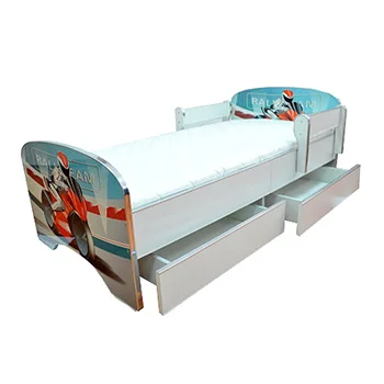 Dečiji krevet sa fiokama model 803 blue motor-2 Dečiji krevet sa fiokama model 803 blue motor-2