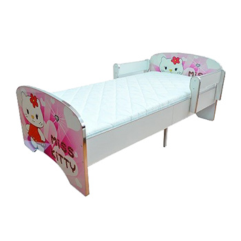 Dečiji krevet bez fioka model 804 miss kitty-1