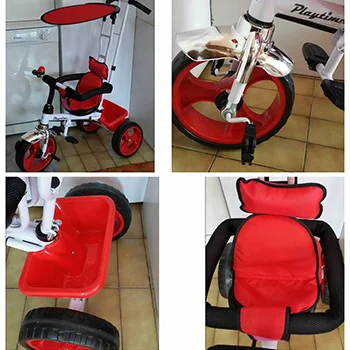 Tricikl Playtime Basic model 409 crveni-2 Tricikl Playtime Basic model 409 crveni-2