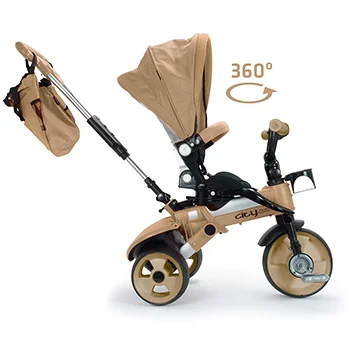 Tricikl Injusa City Max model 423 bež-2 Tricikl Injusa City Max model 423 bež-2