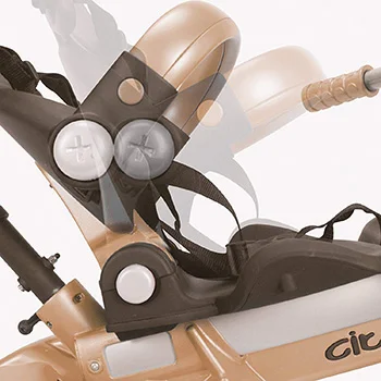 Tricikl Injusa City Max model 423 bež-5 Tricikl Injusa City Max model 423 bež-5