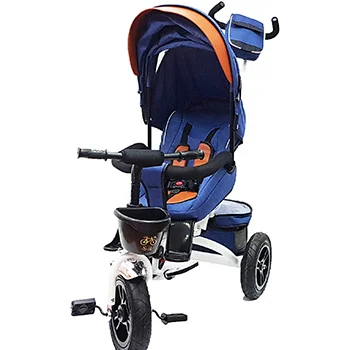 Tricikl HappyBike Lux model 420 plavi-1 Tricikl HappyBike Lux model 420 plavi-1