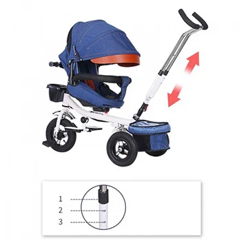 Tricikl HappyBike Lux model 420 plavi-2 Tricikl HappyBike Lux model 420 plavi-2