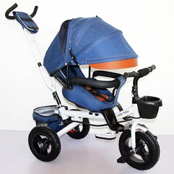 Tricikl HappyBike Lux model 420 plavi-3 Tricikl HappyBike Lux model 420 plavi-3