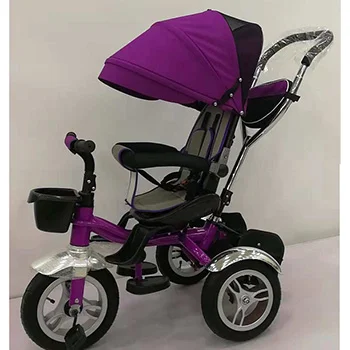 Tricikl HappyBike Lux model 408 ljubičasti-1 Tricikl HappyBike Lux model 408 ljubičasti-1