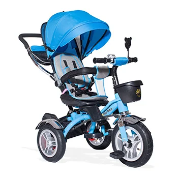 Tricikl HappyBike Lux model 408 plavi Tricikl HappyBike Lux model 408 plavi