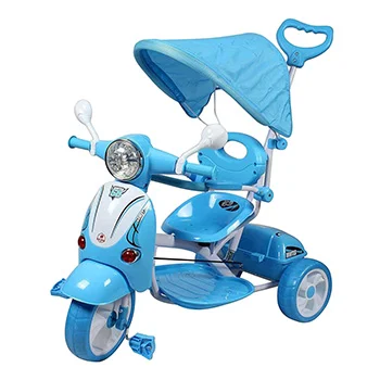 Tricikl Vespa model 410 plavi