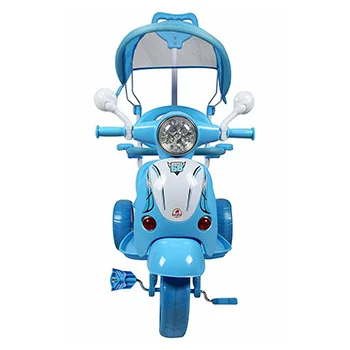 Tricikl Vespa model 410 plavi-1