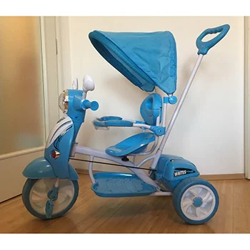 Tricikl Vespa model 410 plavi-5