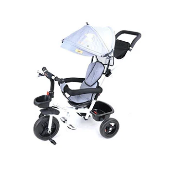 Baby Bear Origin tricikl Trekko siva BT-16 -1 Baby Bear Origin tricikl Trekko siva BT-16 -1