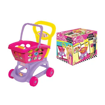 Dede Barbie kolica+ korpa za kupovinu+namirnice 019728 Dede Barbie kolica+ korpa za kupovinu+namirnice 019728