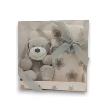 BBO igračka i ćebence set Dog grey BBO igračka i ćebence set Dog grey