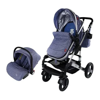 Baby Bear Origin dečija kolica 3u1 Matrix Plava Baby Bear Origin dečija kolica 3u1 Matrix Plava