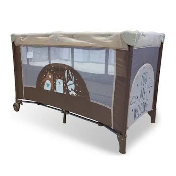 BBO prenosivi krevetac 2 nivoa dream&play brown P910/P920 BBO prenosivi krevetac 2 nivoa dream&play brown P910/P920