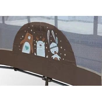 BBO prenosivi krevetac 2 nivoa dream&play brown P910/P920-1 BBO prenosivi krevetac 2 nivoa dream&play brown P910/P920-1