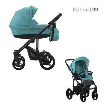 Bebetto kolica za bebe set 2u1 Magnum crni ram 199 Bebetto kolica za bebe set 2u1 Magnum crni ram 199