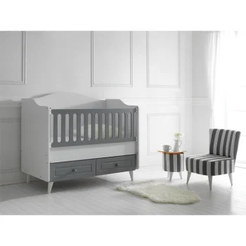 Belis krevetac za bebe Siena 120x60cm sivi Belis krevetac za bebe Siena 120x60cm sivi