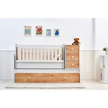 Belis krevetac za bebe 5u1 Nova bež beli