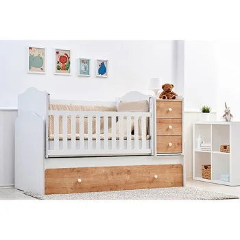 Belis krevetac za bebe 5u1 Nova bež beli-2