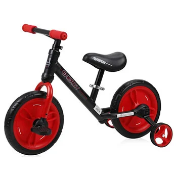 Bicikl balance bike energy 2 in1 Black&Red Bicikl balance bike energy 2 in1 Black&Red