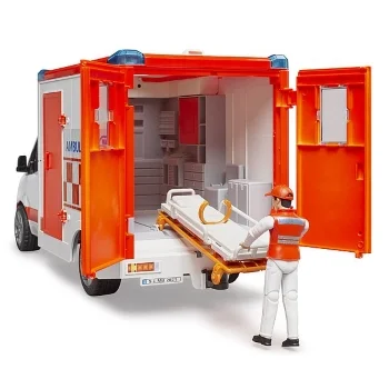 Bruder kamion hitna pomoć MB Sprinter sa figurom 026769-2 Bruder kamion hitna pomoć MB Sprinter sa figurom 026769-2