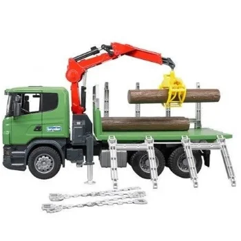 Bruder kamion Scania za prevoz drva 035242-1 Bruder kamion Scania za prevoz drva 035242-1