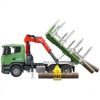 Bruder kamion Scania za prevoz drva 035242-2 Bruder kamion Scania za prevoz drva 035242-2