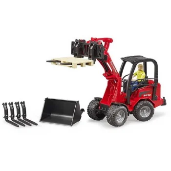 Bruder bager mini Schaffer sa paletarom 021917 Bruder bager mini Schaffer sa paletarom 021917