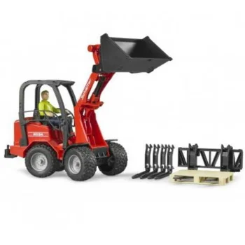 Bruder bager mini Schaffer sa paletarom 021917-4 Bruder bager mini Schaffer sa paletarom 021917-4