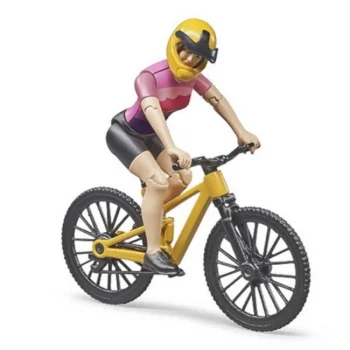 Bruder bicikl sa ženskim vozačem 631116 Bruder bicikl sa ženskim vozačem 631116