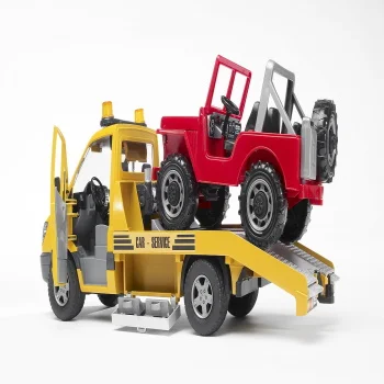 Bruder kamion transporter Mercedes Benz Sprinter sa džipom 025359-7 Bruder kamion transporter Mercedes Benz Sprinter sa džipom 025359-7