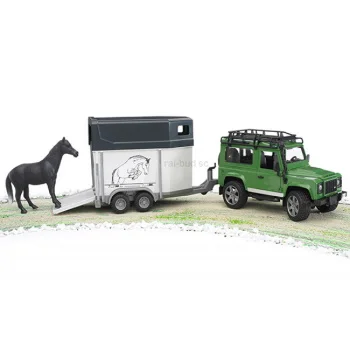 Bruder džip sa prikolicom za konje Land Rover 025922-1 Bruder džip sa prikolicom za konje Land Rover 025922-1