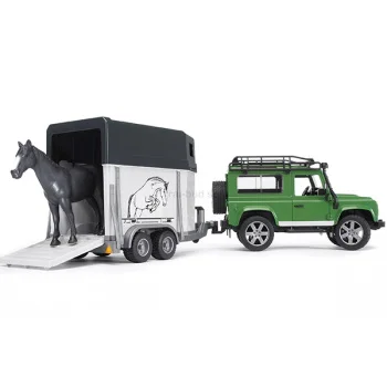 Bruder džip sa prikolicom za konje Land Rover 025922-2 Bruder džip sa prikolicom za konje Land Rover 025922-2