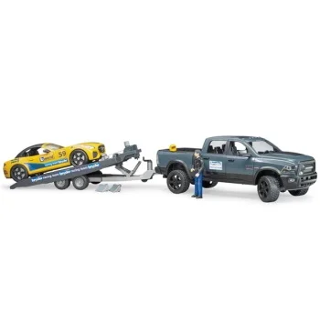 Bruder džip Ram sa prikolicom i auto roadster 025045-1 Bruder džip Ram sa prikolicom i auto roadster 025045-1