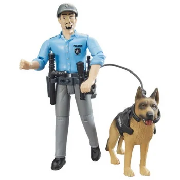 Bruder figura policajac sa psom 621506 Bruder figura policajac sa psom 621506