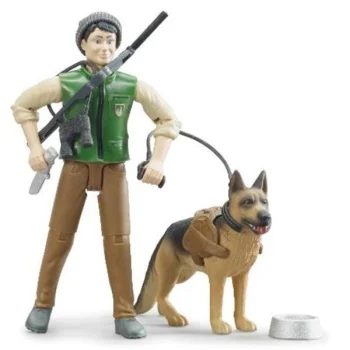 Bruder figura šumar sa psom 626600-1 Bruder figura šumar sa psom 626600-1
