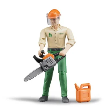 Bruder figura šumar sa testerom 600303 Bruder figura šumar sa testerom 600303