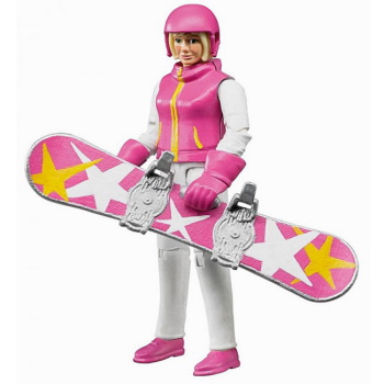 Bruder figura žena na snowboard-u 604202 Bruder figura žena na snowboard-u 604202