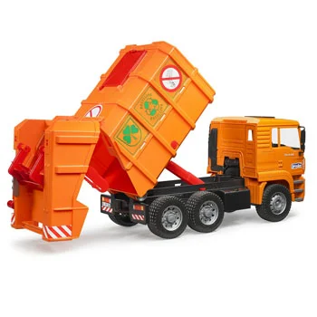 Bruder kamion MAN đubretarac oranž 027605-4 Bruder kamion MAN đubretarac oranž 027605-4