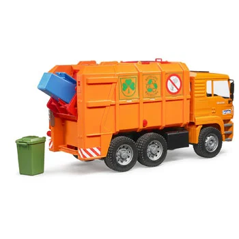 Bruder kamion MAN đubretarac oranž 027605-2 Bruder kamion MAN đubretarac oranž 027605-2