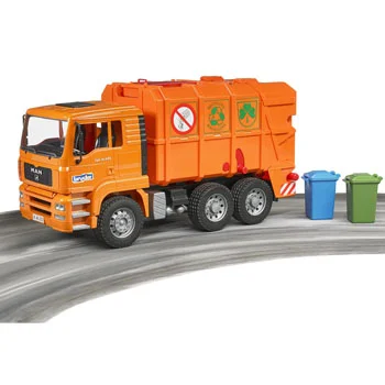 Bruder kamion MAN đubretarac oranž 027605-3 Bruder kamion MAN đubretarac oranž 027605-3