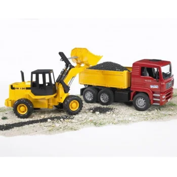 Bruder kamion MAN sa utovarivačem FR130 027520-1 Bruder kamion MAN sa utovarivačem FR130 027520-1